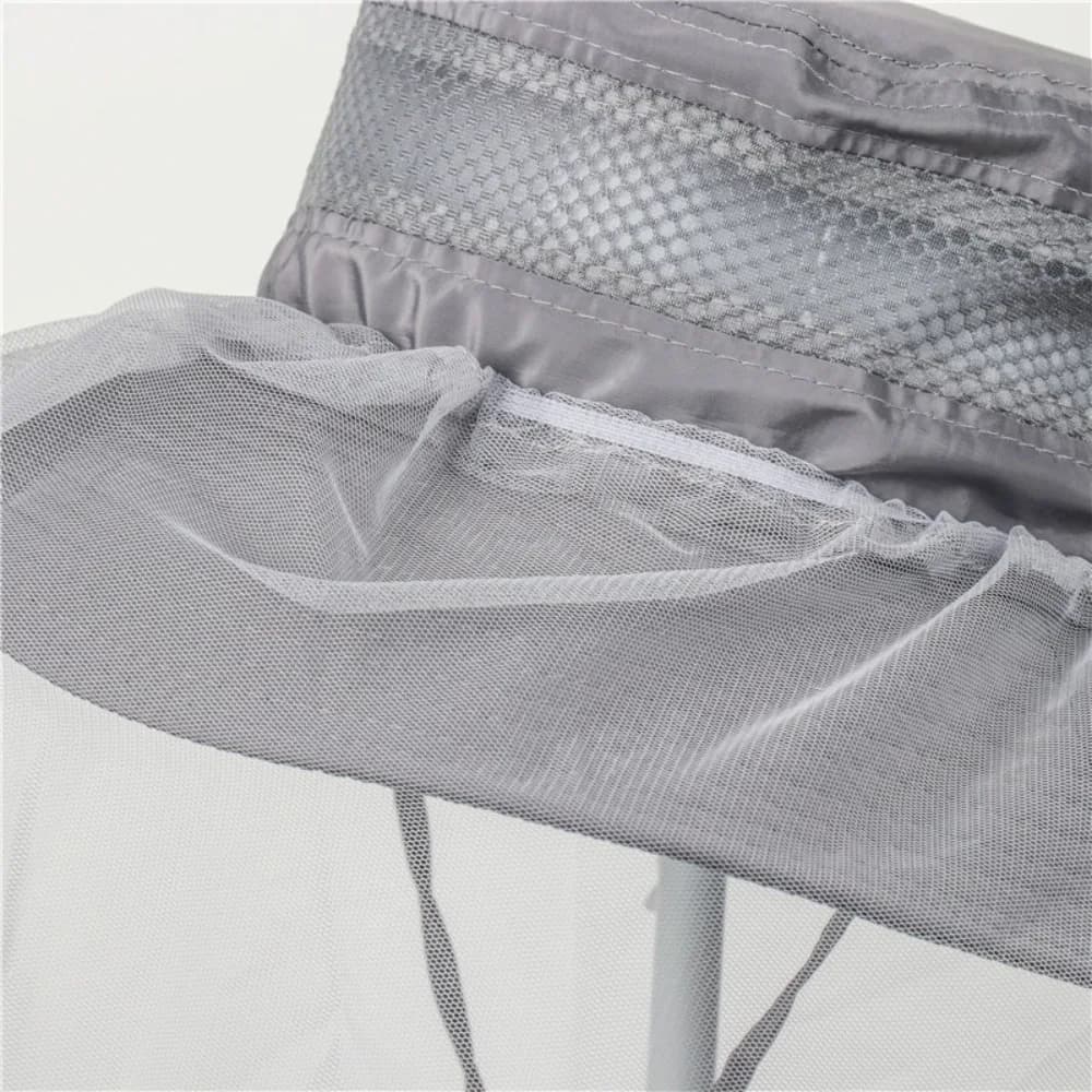 Nuovo cappello multifunzionale con zanzariera cappello traspirante portatile anti ape cappello da pesca-velo cappello a rete per insetti all'aperto