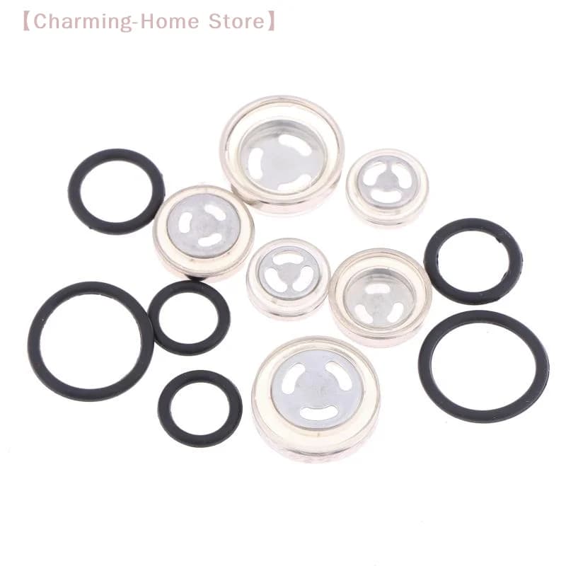 【M】10Pcs Brake Master Cylinder Sight Glass With O Ring Motorcycle Brake Master Cylinder Window For Motorcycle ATV