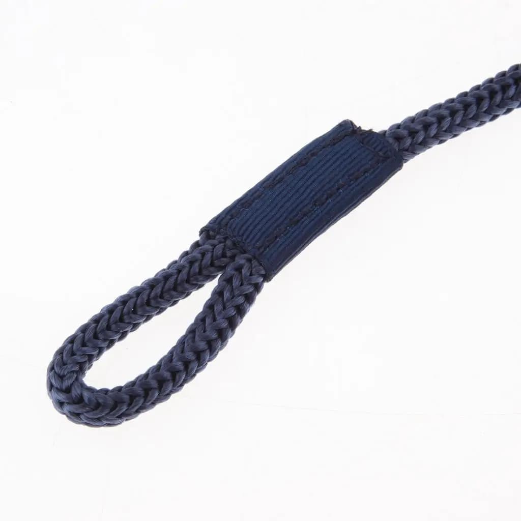 Blue Boat Fender Line Marine Double Braid Docking Rope Stabilized Floats for Fender Boat Protection