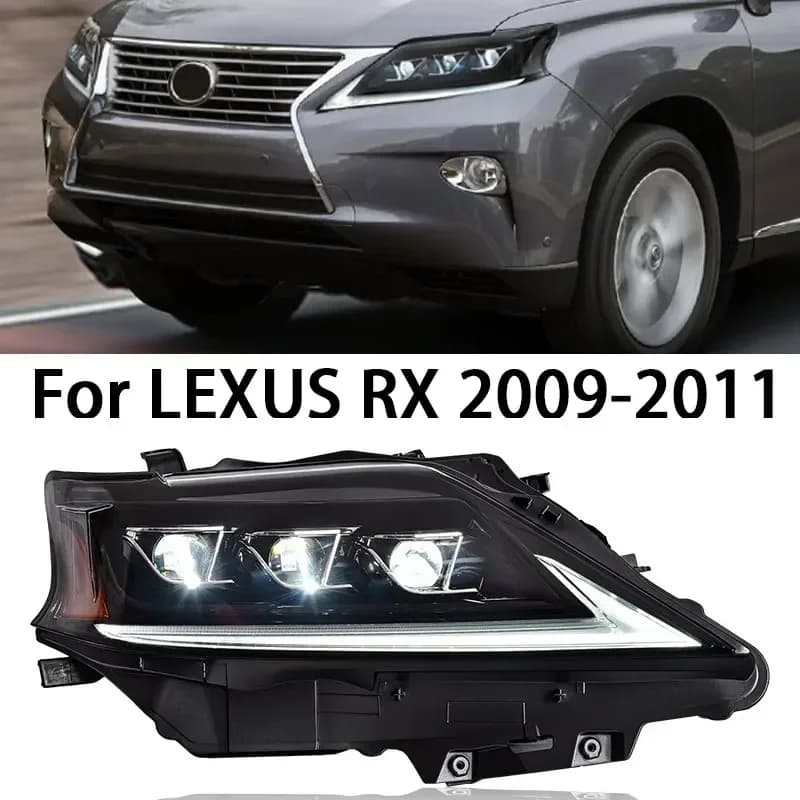 Luci auto per Lexus RX RX300 Faro A LED 2009-2015 RX200T RX270 RX350 Lampada Frontale Drl Lente Del Proiettore Accessori Automotive