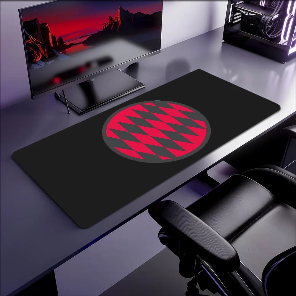 Desktop in gomma XXL Germania Scrivania S Antiscivolo FootBall Gaming Addensato Grande BB-Bayern MousePad MM-Munchen Office