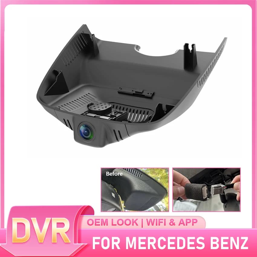 Telecamera DVR per auto con Wi-Fi per Mercedes-Benz GLK x204 glk250 glk280 glk300 glk350 glk200d glk220d glk250d glk320d glk350d 2011-2015