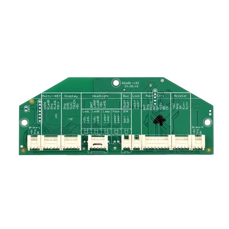 Scheda di controllo principale intelligente per parte di ricambio della scheda madre del display del circuito principale del cruscotto del faro dello scooter elettrico Kukirin G4