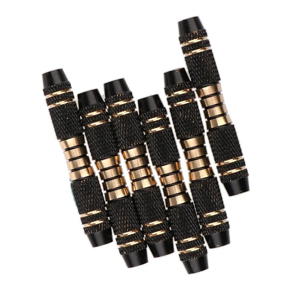 Set di Fusti per Freccette in Rame Metallico da 16g, Filettati, di Ricambio per Freccette con Punta Morbida e Freccette con Punta in Acciaio, per Giochi di Tiro al Bersaglio