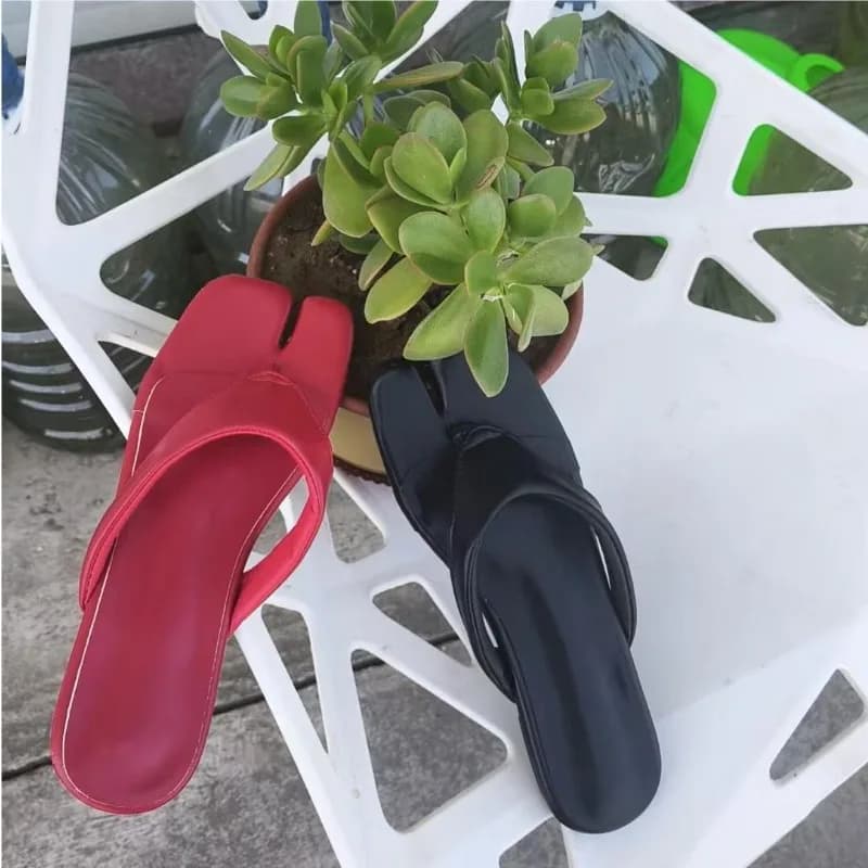 Punta divisa Appartamenti zoccoli Sandali Pantofole da donna Scivoli Scarpe Punta quadrata Infradito Clip Toe Casual Summer Beach Walking Sandalias