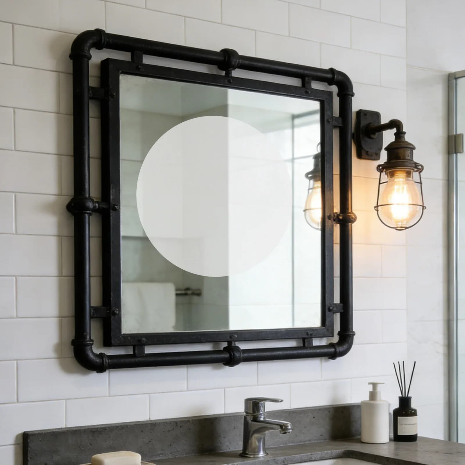 30x30cm Bathroom Mirror Anti-Fog Film Clear Shower Mirror Defogging Sticker Waterproof Fogless Pad Universal Steam Resistant