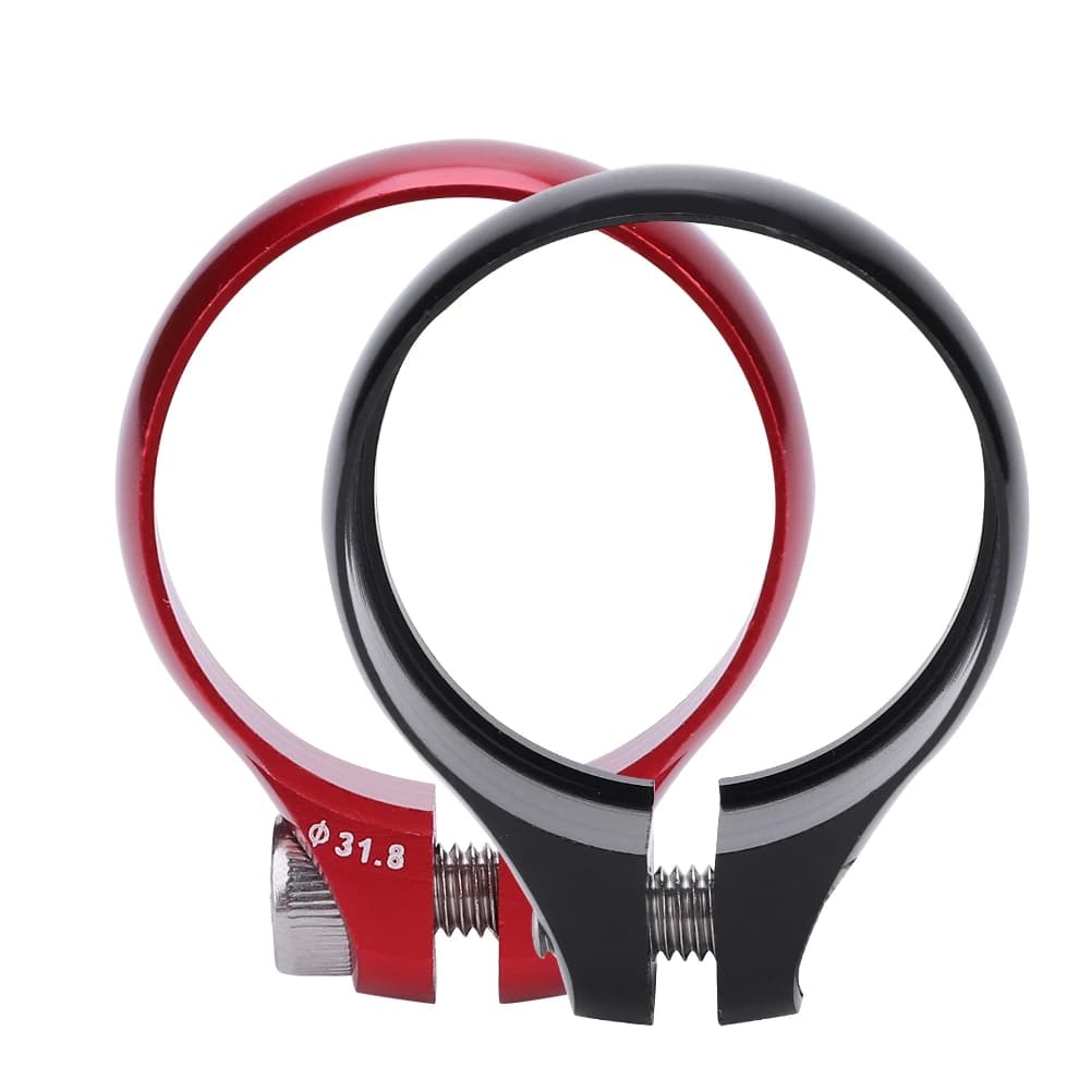 Morsetto per bullone per bicicletta da 2 colori 31,8 mm per reggisella 27,2 Morsetto per reggisella per bici super leggero