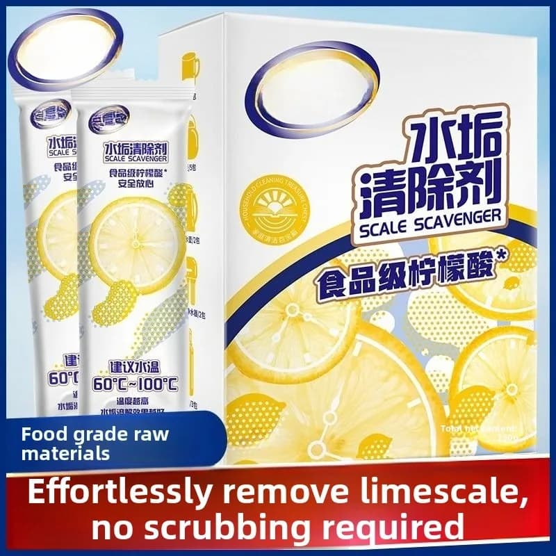 Electric Kettle Descaler Limescale Remover For Water Cup Water Dispenser Household Scale Cleaning Agent