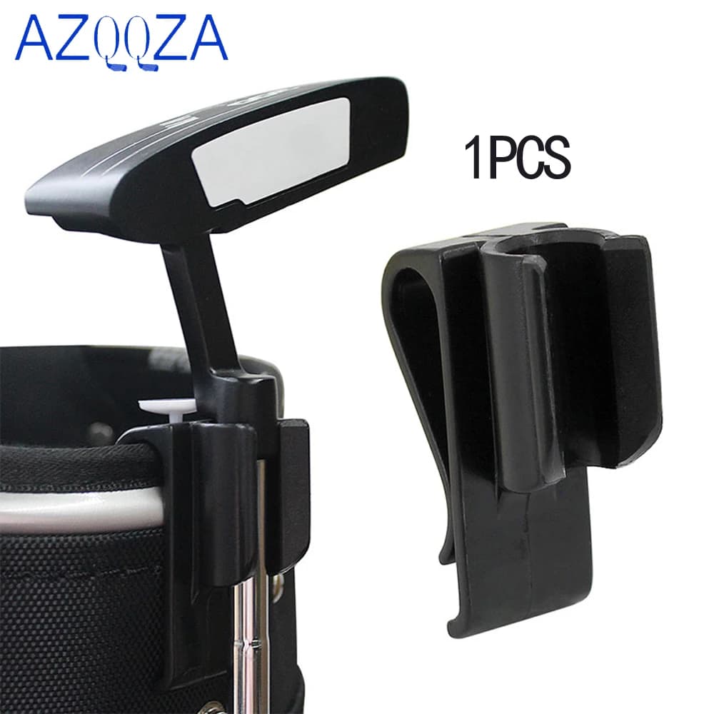 1 pz Golf Putter Holder morsetto Clip Stand Organizer Club Aid Tool accessori con pallina da Golf Mark Training Aids Drop Ship