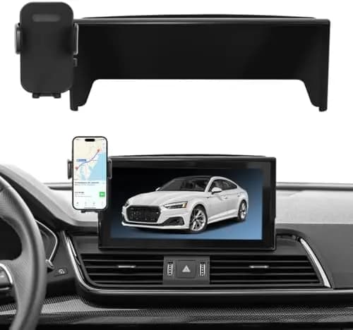 Supporto Telefono per Auto per Audi A4/A5/Q5 2020-2025 - 360° ° Supporto Girevole da Cruscotto per Schermo da 10.1 Pollici