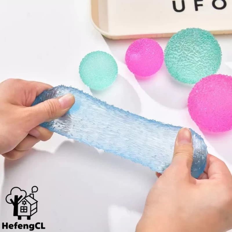 [HefengCL]squishy1/3pcsTaba Frosted Texture Grass Ball Squeeze Toy Slow Rebound Maltose Gel Fidget Toy Soft Lightweight Portable Creative Relax Toy Ideal Back to School Christmas Halloween Thanksgiving New Year Gift for Kids[Random Color]