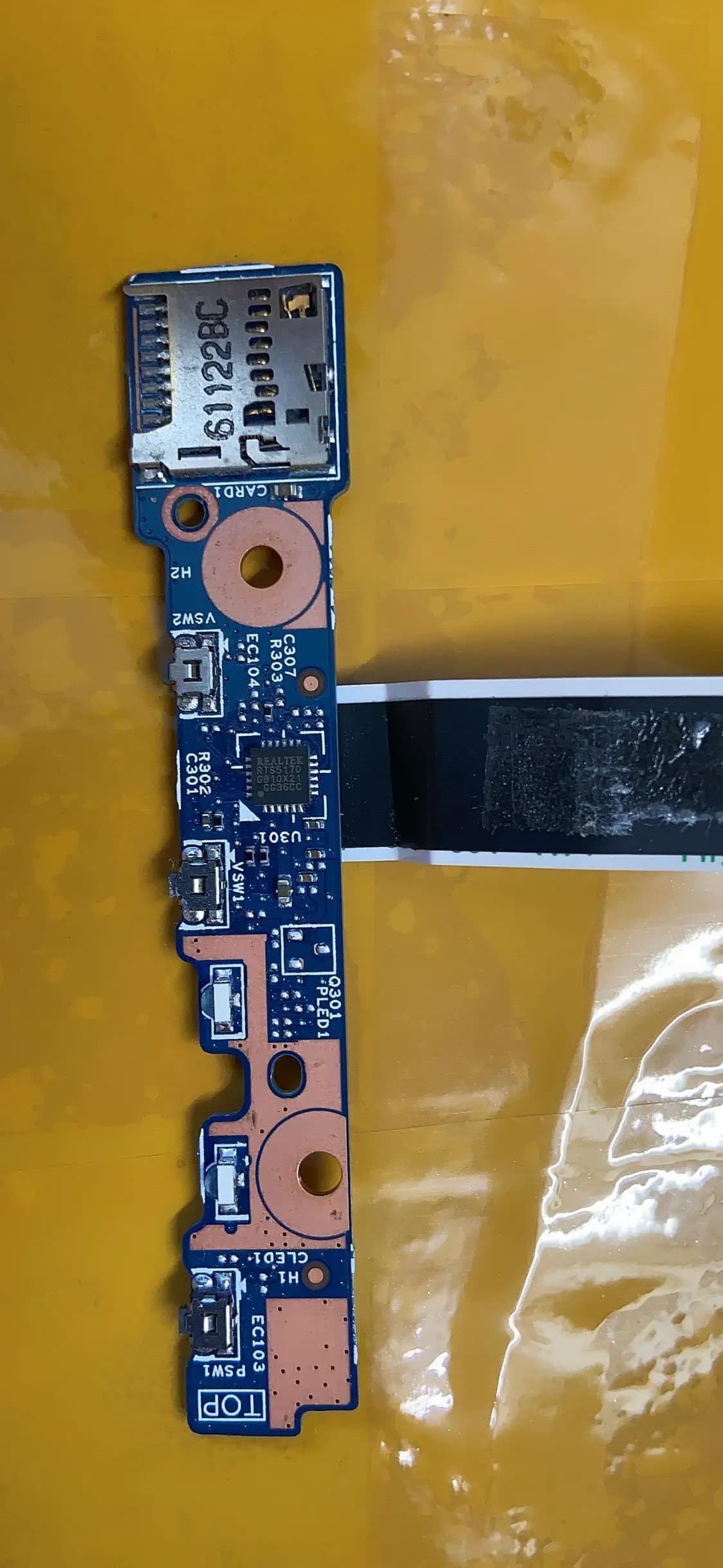 Per Acer Spin 5 SP513-51 scheda lettore di schede per Laptop con cavo 55.