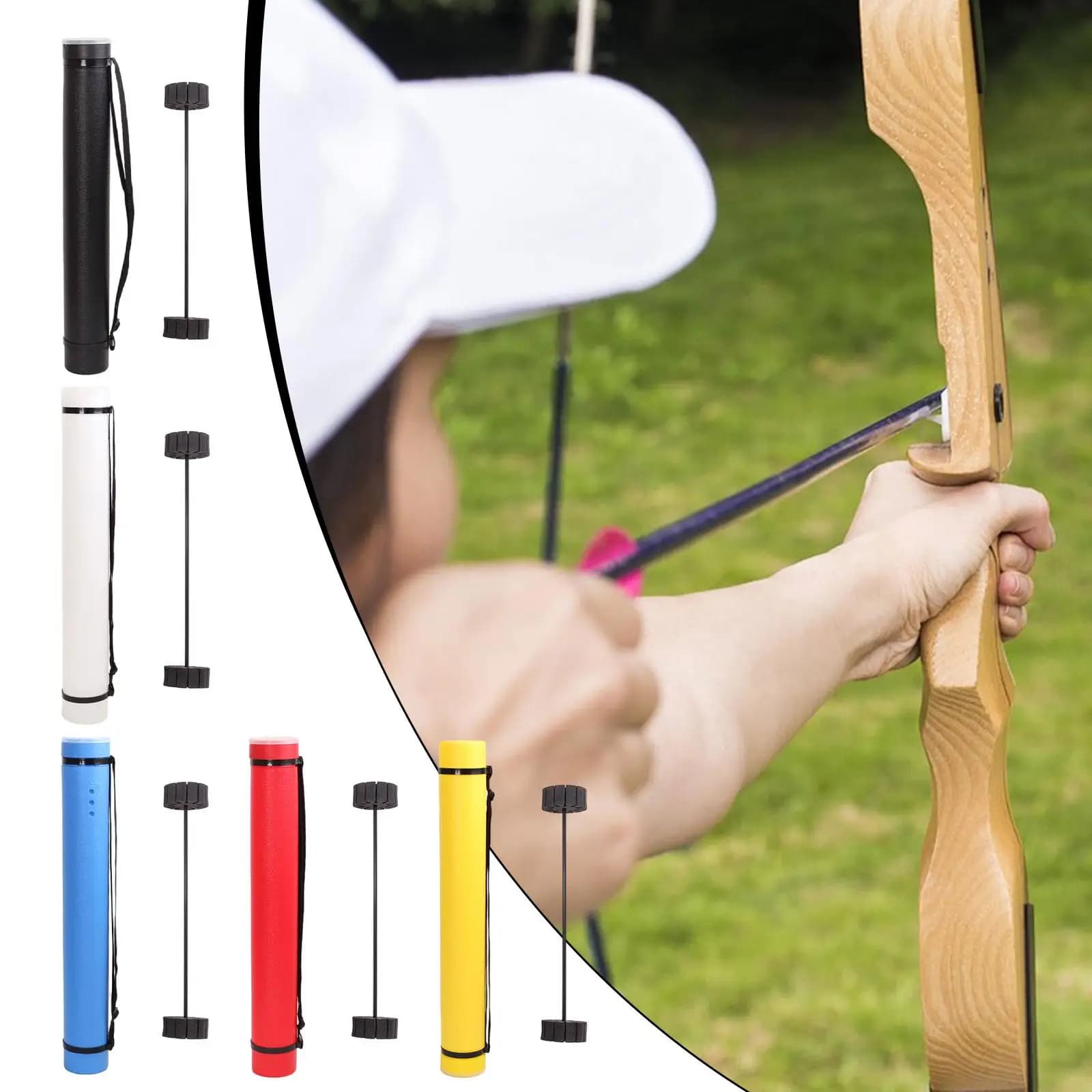 Arrow Holder Protective Insert Arrow Tube Case PE EVA Material Lightweight for Archery and Crossbow Target