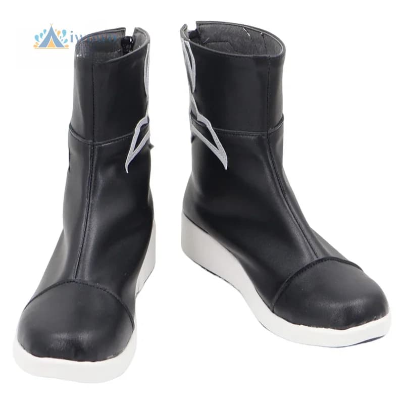 Honkai Star Rail Dan Heng Scarpe Cosplay Stivali neri su misura