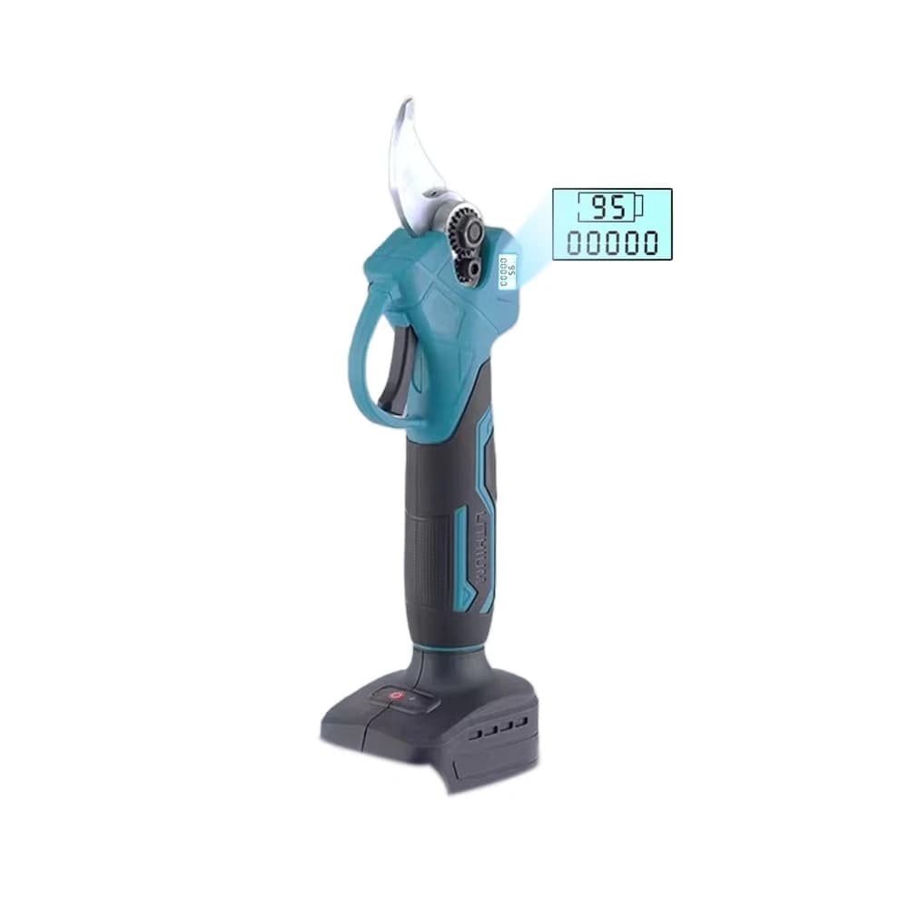 Power Brushless Electric Scissors, Garden Tool with LED Display 0/1, Powerless Electric Scissors for Battery Makita 18V