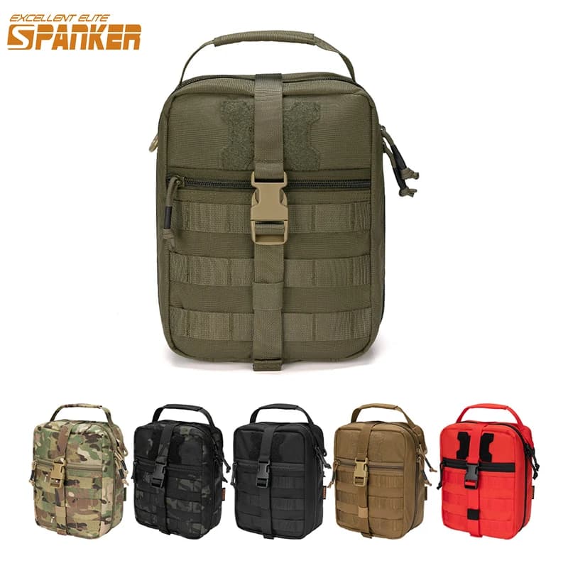 Borsa Tattica EDC da Esterno, Pochette Multiuso per Kit di Pronto Soccorso, Borsa da Cintura Molle, Borsa Portatile per Attrezzi e Accessori