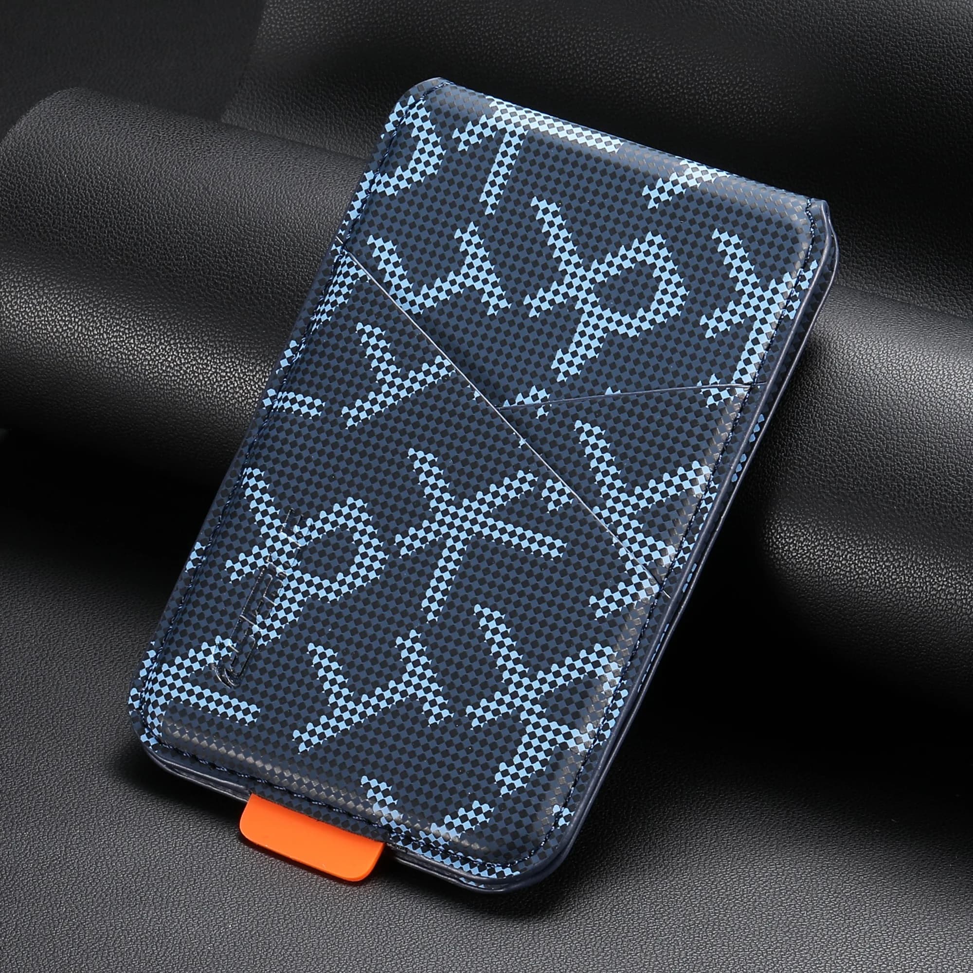 Portafoglio di Lusso in Ecopelle con Slot per Carte, Supporto Magnetico e Protezione RFID per Cellulare, Regalo Unisex per Parenti, Amici e Anziani
