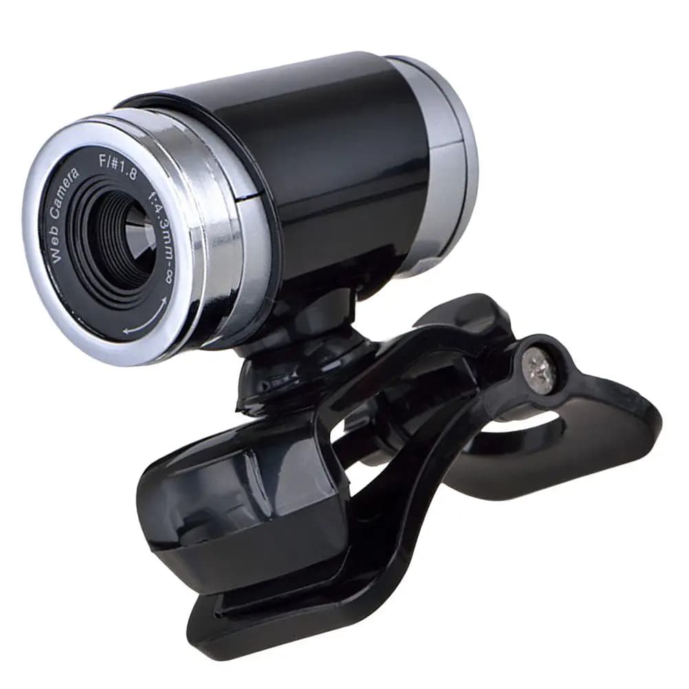 Hd 720P USB Webcam for Computer Laptop with Universal Clip Stand Noise Cancelling Microphone Ideal for Online Teaching Video