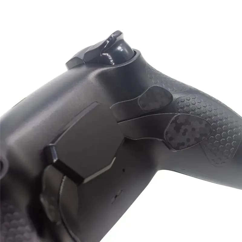 B31B Replacement Plastic Back Cover for PS5 BDM-050, Modified Shell Skin-Like Split with 4 Picks, PS5 Controller Accessories