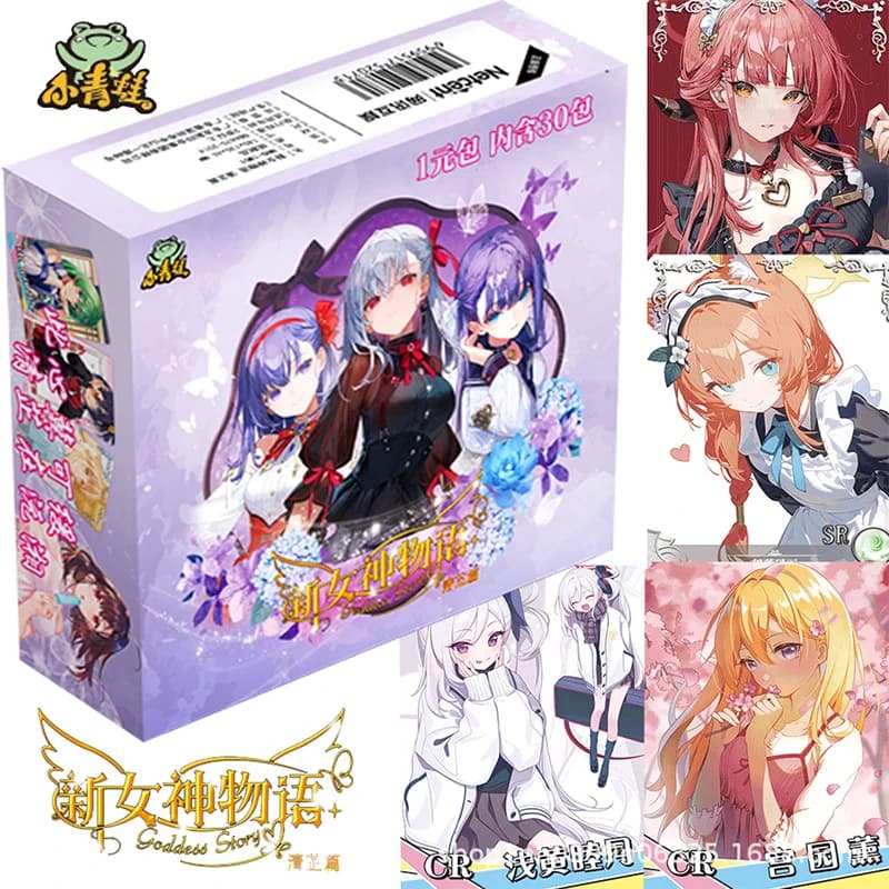 2025 New collection cards from the history of the goddess WaifuBooster Box ACG Doujin Swimsuit Bikini Girl Children Play Card Game