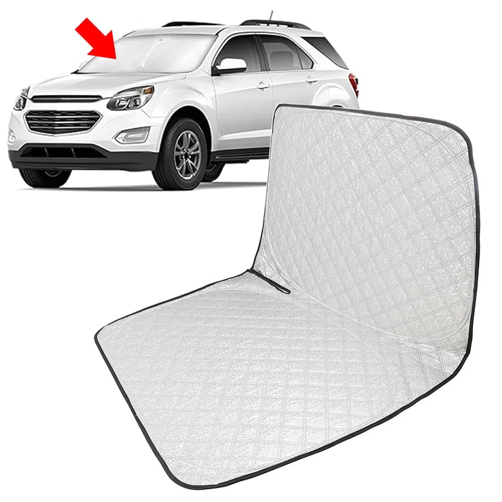 Car Foldable Front Windshield Sun Shade Visor Protector Custom For Chevy Equinox 10-17 Wear Resistant
