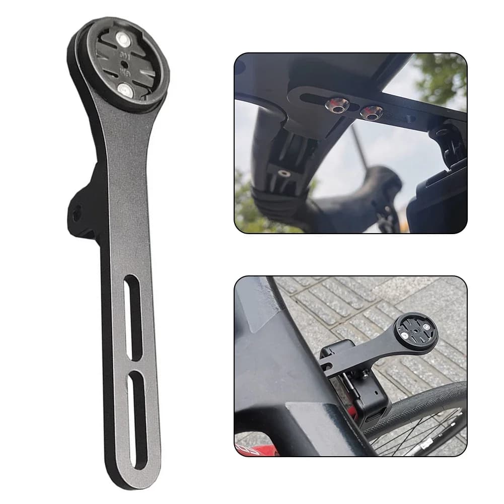 Supporto per Computer da Bicicletta Compatibile con Garmin e Wahoo, Supporto per Fotocamera Compatibile con Gopro, Supporto per Luce, Accessori per Bicicletta
