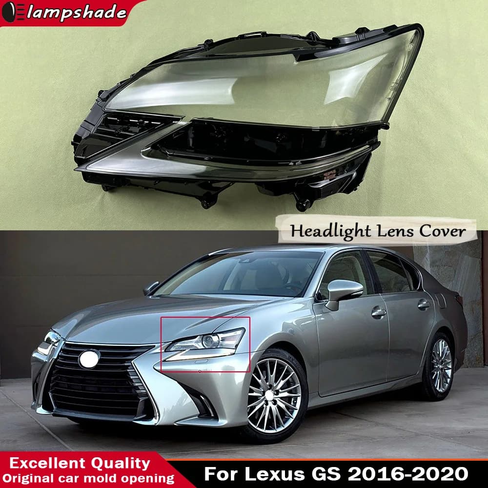 Per Lexus GS GS200/300/350/450 Faro Borsette Copertura Del Faro Plexiglass Copertura Protettiva Parti di Automobili 2016 2017 2018 2019