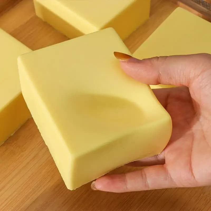 Giocattoli Sensoriali Morbidi a Forma di Mattoncino di Latte, Giocattoli Antistress a Lenta Risposta per Adulti/Bambini