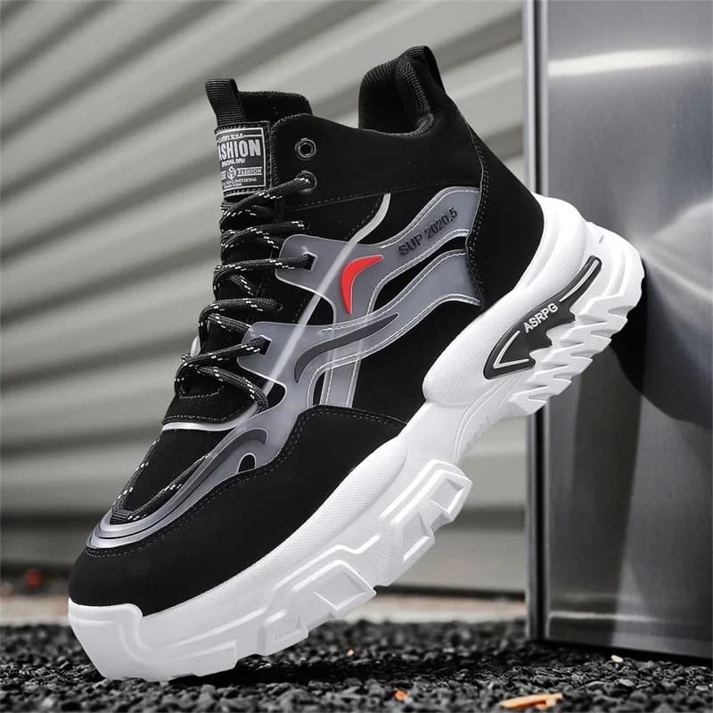 Scarpe sportive da uomo 2025 Nuove sneakers da uomo casual alla moda con suola spessa e altezza crescente