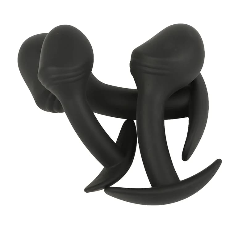 Piccolo Anal Bead Silicone Butt Plug Palla anale Giocattolo del sesso per donna adulta Uomini Gay Dildo Massaggio della prostata Erotico Ano Dilatatore Giocattolo Bdsm