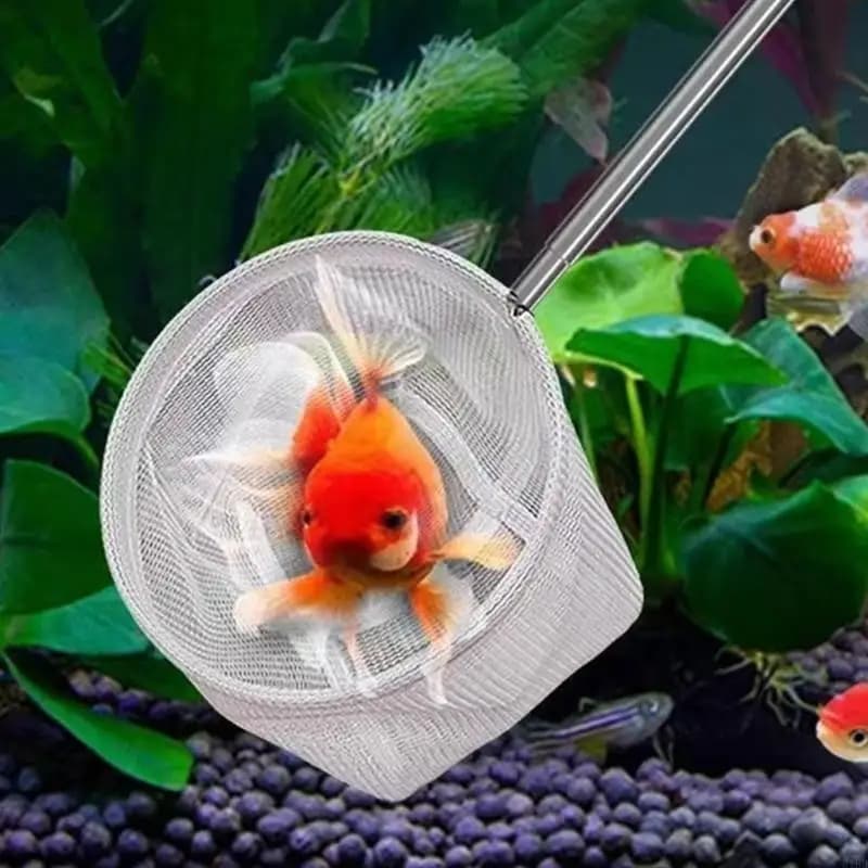 Rete da pesca scomparsa con rete fine per applicazioni acqua e acqua salata grandi acquari per atterraggio