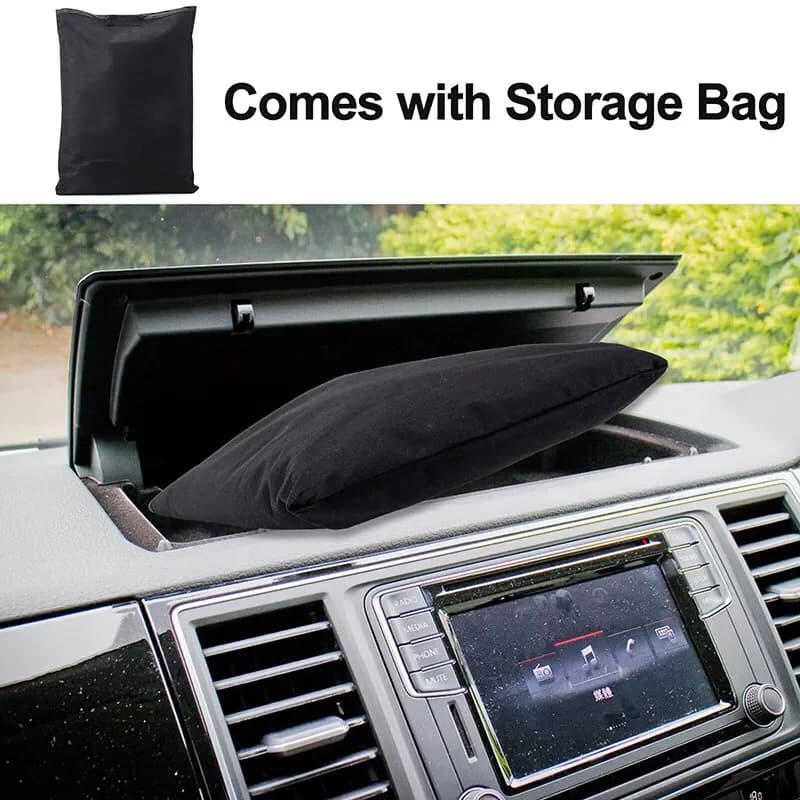 For Deluxe VW T5 T6 Caravan Camper Van RV Window Screen Cover Curtain Wrap Blind Camping Frost With Storage Bag RV Accessories