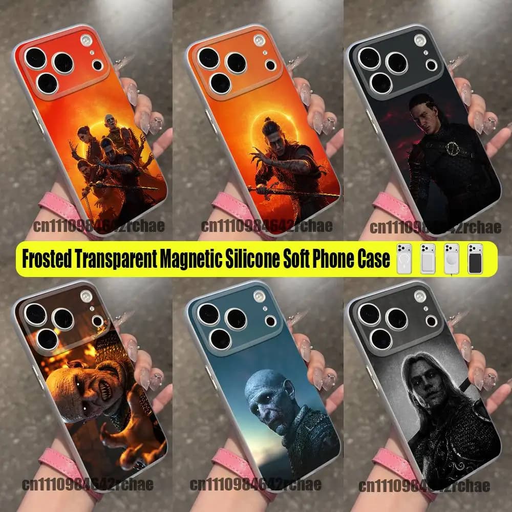 For The Blood Of Dawnwalker Phone Case For iPhone 15 16 12 14 18 13 17 11 Mini Plus Pro Max For Magsafe Magnetic Clear