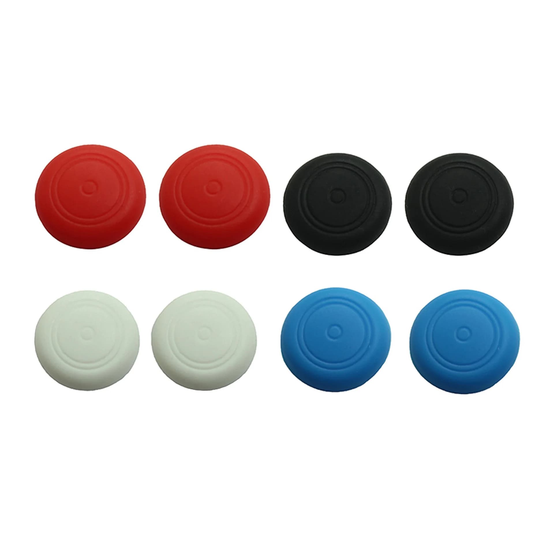 4 pezzi Thumb Stick Grip Cap Cover per Nintendo Switch/OLED Silicone Joycon Gamepad Joystick Accessori Protezione dell'impugnatura