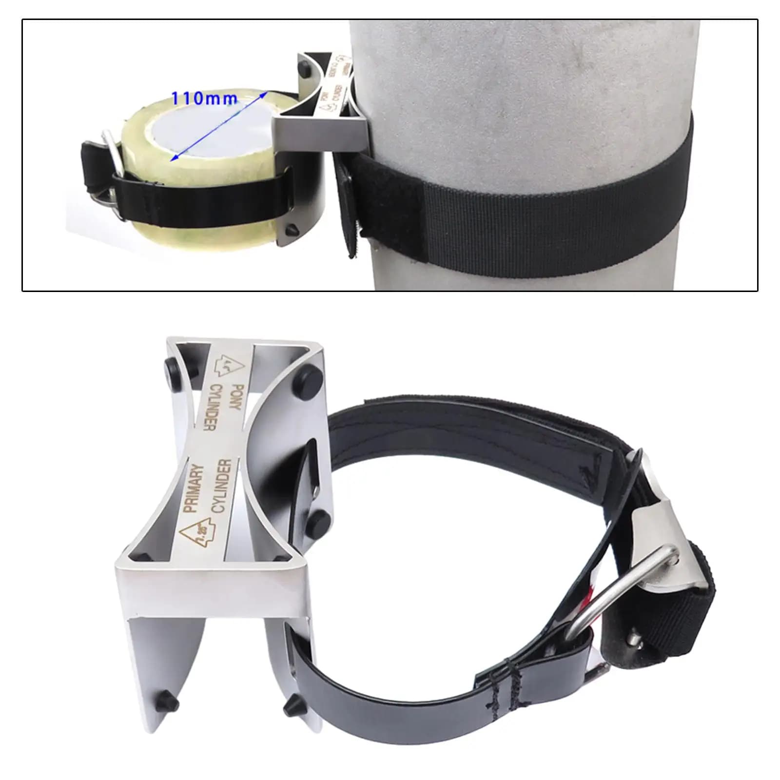 Support for underwater diving tanks, practical snorkeling accessories for underwater, lightweight spare parts, easy to install