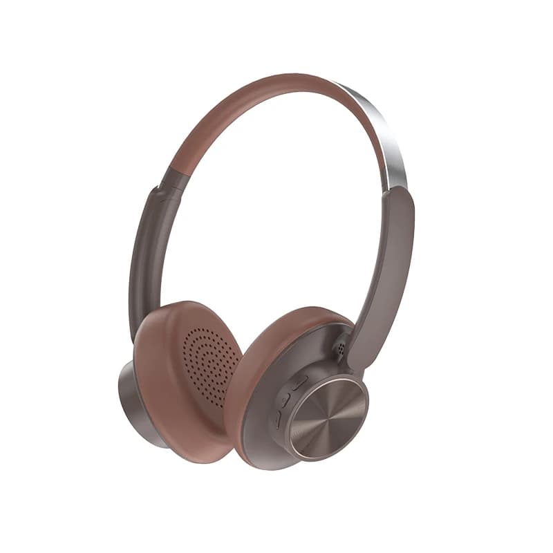 Cuffie retro wireless over-ear con cancellazione intelligente del rumore (ANC), Bluetooth 6.0, HiFi Stereo, per gaming, PC e telefono
