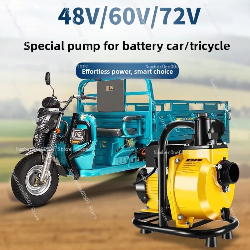 Pompa autoadescante CC senza spazzole a frequenza variabile a magnete permanente 48 V/60 V/72 V per bici elettrica