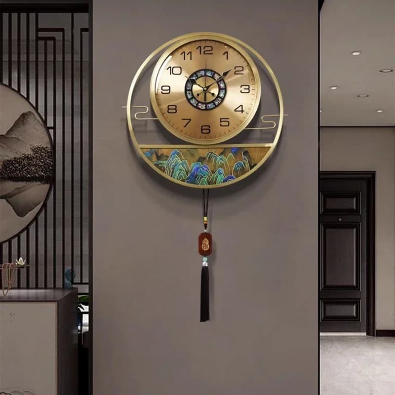 Orologio da Parete a Forma di Roulette, Decorazione per Casa, Ornamento di Lusso per Sala Giochi, Elegante Design LED per Soggiorno