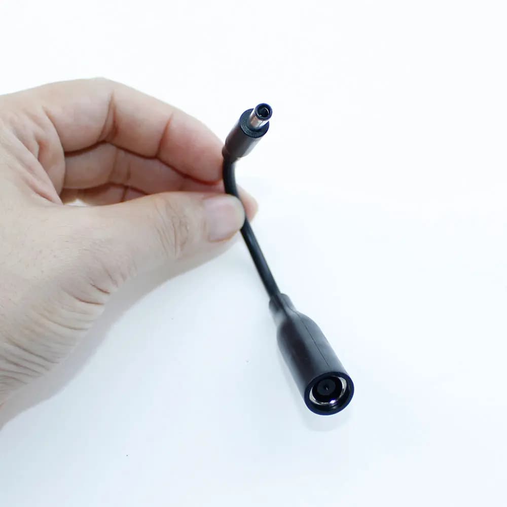 1PC for Dell Laptop DC Power Cord / Cable Charger Laptop Adapter 7.4*5.0mm Female to 4.5*3.0mm Central Pin Male Plug Connector