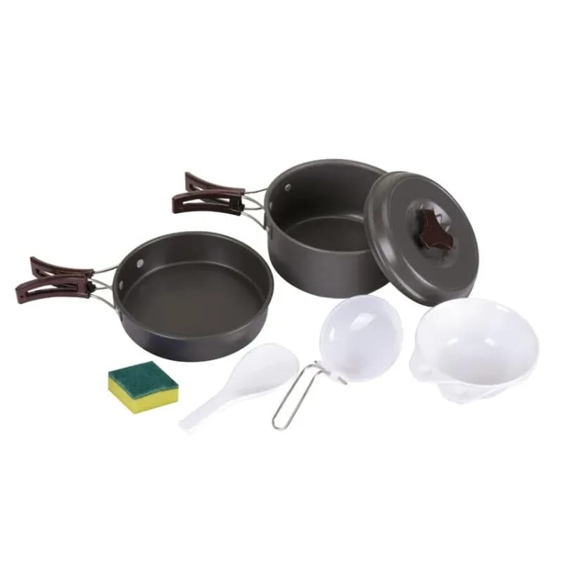 Set Pentole da Campeggio Bulin, Utensili da Cucina, Bollitore, Fornello a Cassetta, Attrezzatura Portatile, Posate da Campeggio, Pentola da Esterno 2026