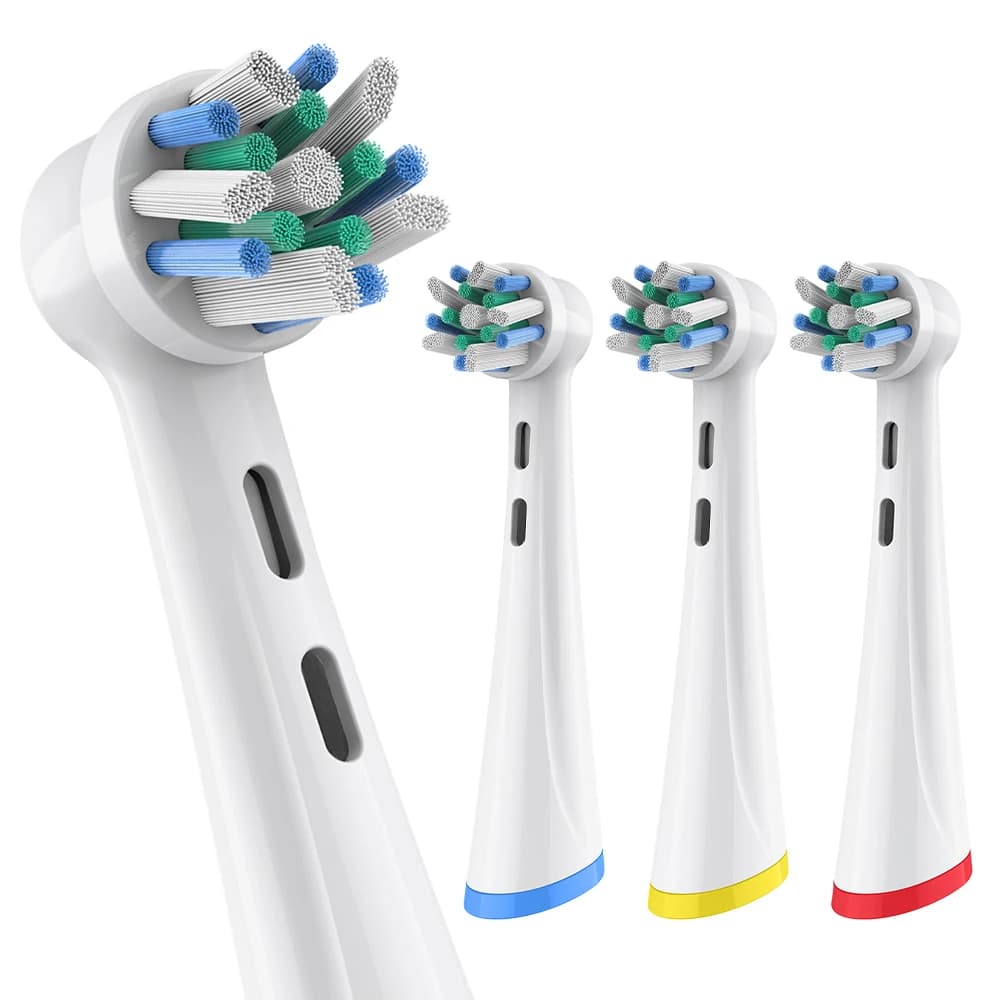 IO spare heads compatible with Oral B IO 2/3/4/5/6/7/8/9/10 electric toothbrush, Cross Clean cartridge spare.