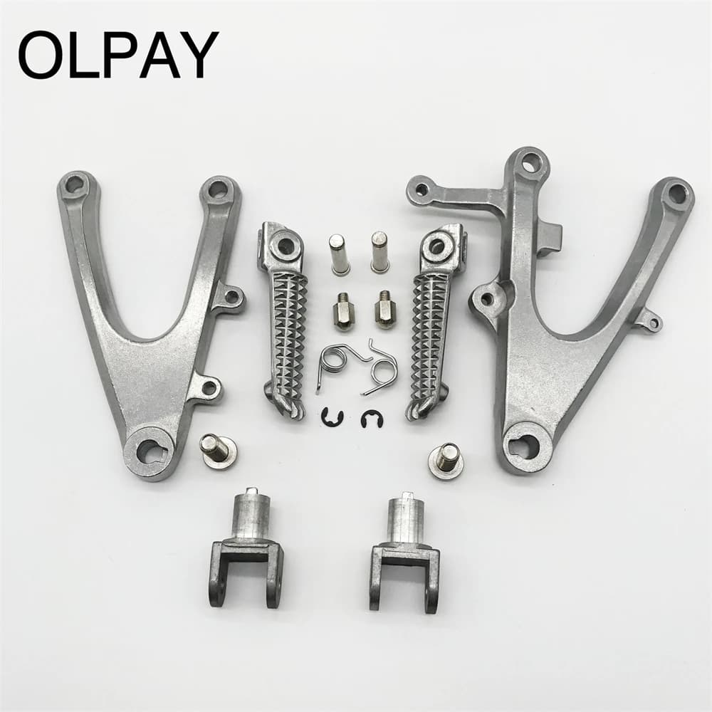 Per YAMAHA YZF-R1 YZFR1 YZF R1 2004 2005 2006 accessori moto poggiapiedi pedane anteriori pedali poggiapiedi staffa