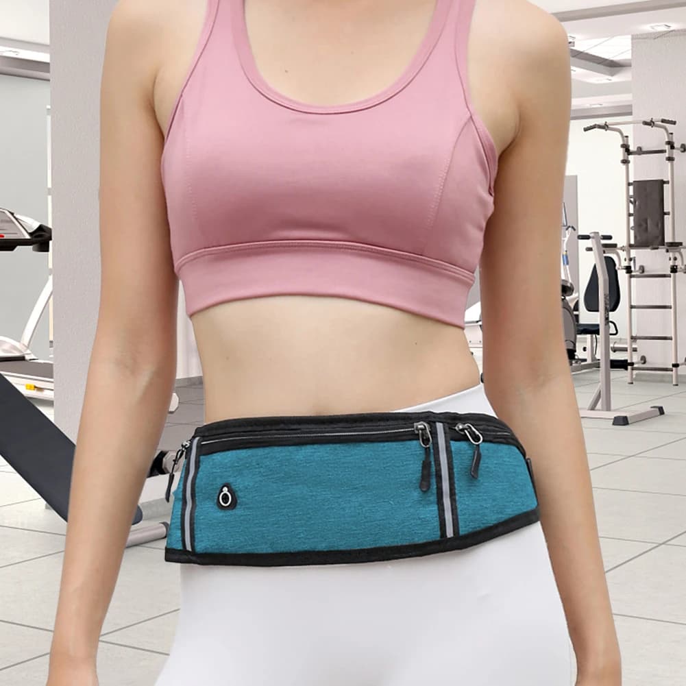 Running Belt Phone Door Waist Belt Cycling Bag for Running Walking Cycling Camping Gym
