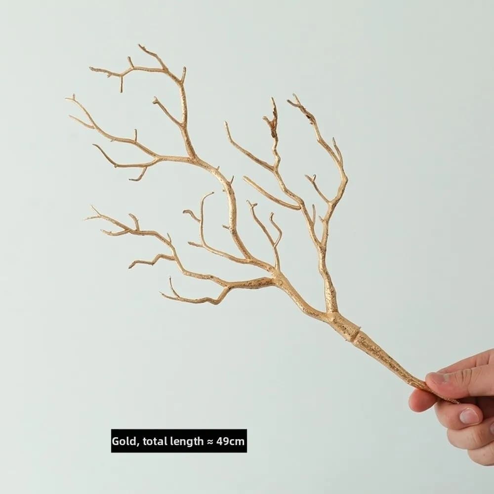 New Artificial Plants Cervo Corna Shape Plastic Lungs, Decorative Coral Coppers for Bonsai and Home Furniture