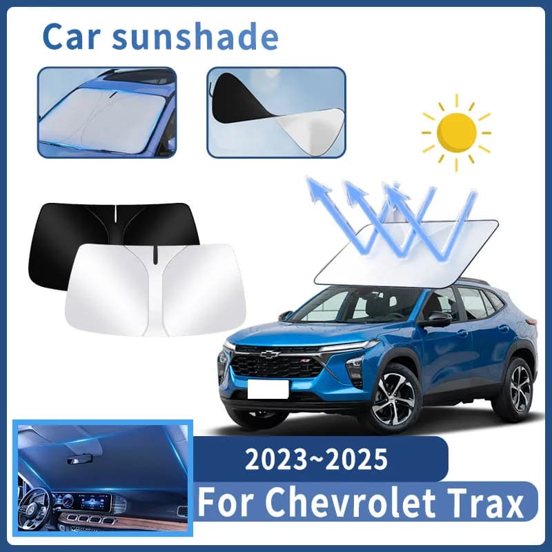 Ricambi Auto per Chevrolet Trax 2023 2024 2025 parasole parabrezza protezione solare copertura termica estate accessori interni Auto strumenti