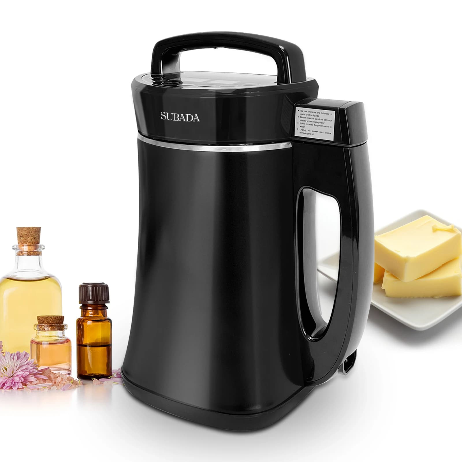 Macchina Decarboxilatrice 6-in-1 per Erbe in Acciaio Inossidabile, Infusore Olio, Estrattore di Tintura, Miele ed Erbe, Mixer Alimentare - Offerta Speciale
