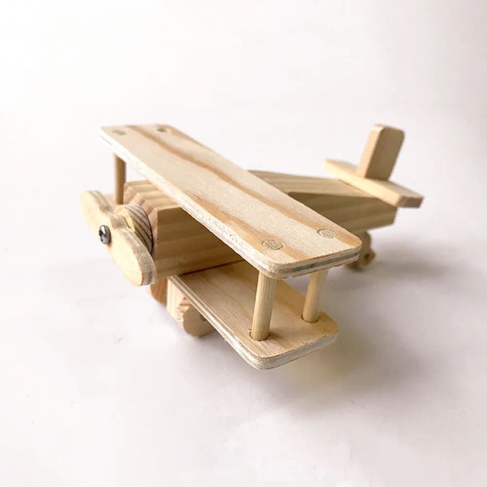 2 Set di Puzzle in Legno 3D Fai-da-Te Educativi per Coordinazione Occhio-Mano Regalo Creativo per Bambini Set di Puzzle 3D in Legno
