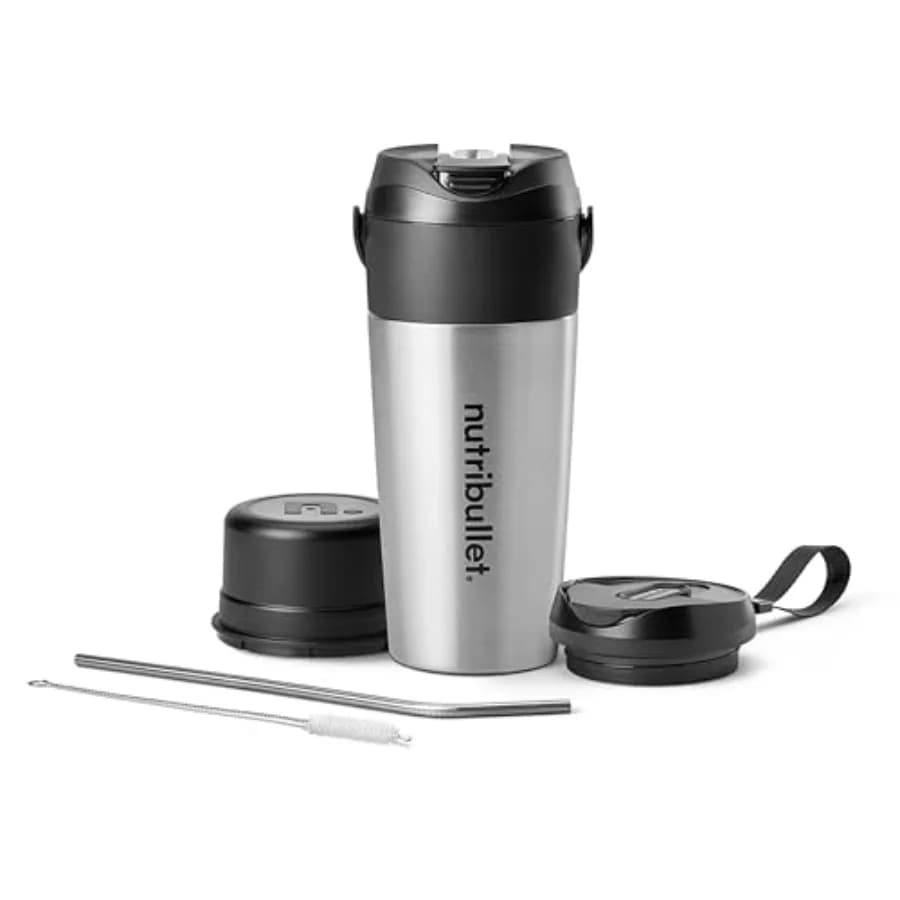 Frullatore portatile Flip con tazza isolata senza fili NBPB50350SS