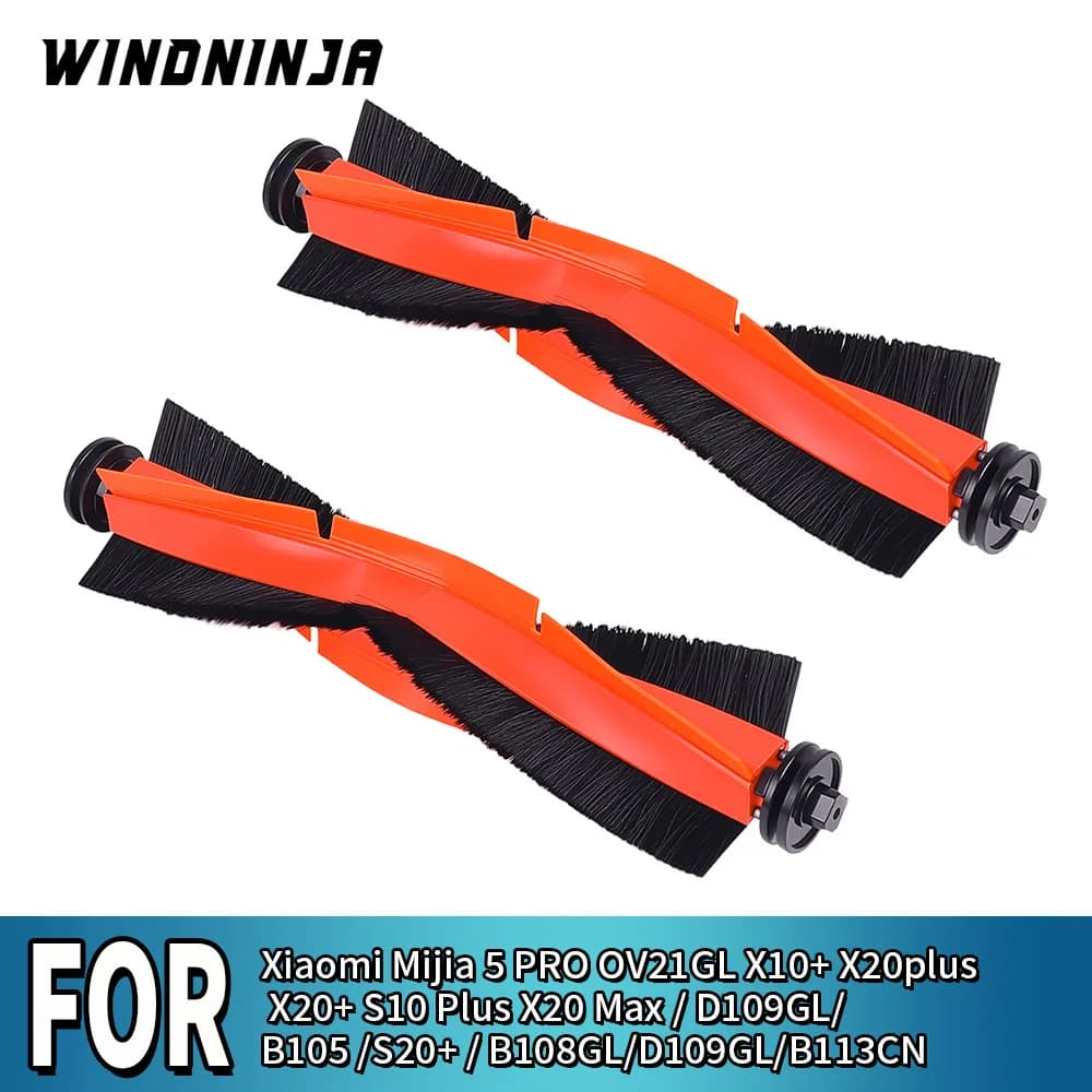 Spazzola Principale per Xiaomi Mijia 5 PRO OV21GL X10+ X20+ S20+ S10 Plus B105 B108GL e Dreame X30Ultra L10s Ultra X40Ultra - Ricambio per Robot