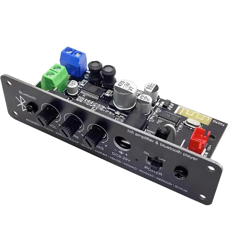 HIFI High and Low Bass Audio Receiver Car Speaker Amplifier Board DIY Modification Bluetooth 5.1 Amplifier Module